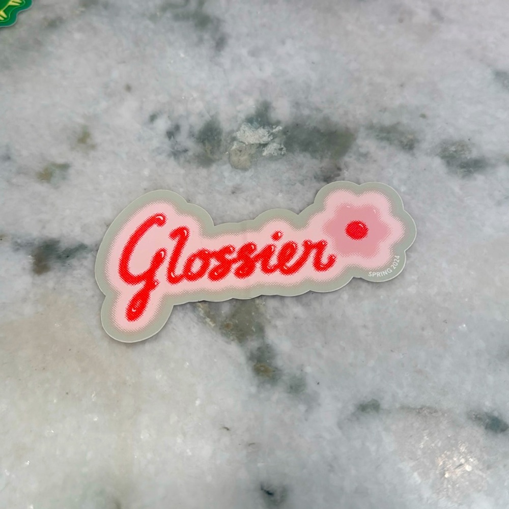 GLOSSIER Spring 2024 Sticker